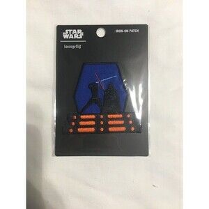 Star Wars Luke and Vader Fighting Iron on Patch